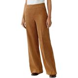 Corduroy broek met persplooien