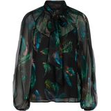 Marc Cain - Blouse - Veelkleurig - Inclusief Bijpassende Binnentop