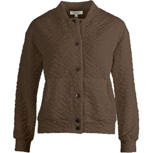 Enjoy - Bomberjas Structuur - Taupe - Dames