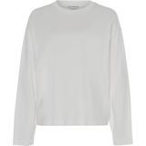 Catwalk Junkie - Longsleeve - Ecru - Effen - Ronde Halslijn