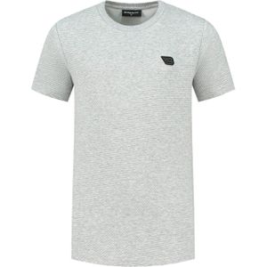 Ballin T-shirt grijs (Maat: 152) - Effen - Halslijn: Ronde hals,