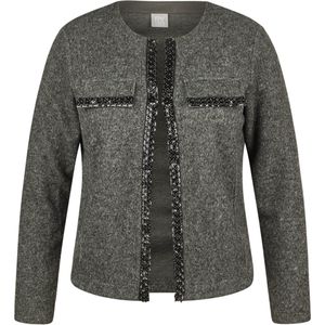 Rabe Dames vest grijs (Maat: 38) - Mélange