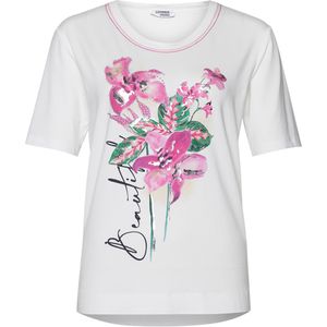 Sommermann T-shirt roze (Maat: 42) - Fotoprint - Halslijn: Ronde hals,