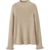 NAME IT - NKFRIAGLITTER LS KNIT - Gebreide Pullover - Meisjes - Lange Mouwen - Ruches