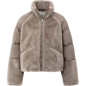 YAYA - Jack 02-001062-509 - Leren Jas - Bruin