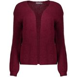 Geisha - Vest Basic - Wijnrood - Cardigan