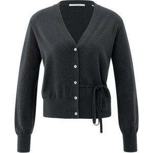 Yaya - Cardigan - Zwart - Dames
