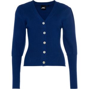 Poools Vest blauw (Maat: 46) - Effen