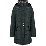 Barbara Lebek Dames jas groen (Maat: 38) - Effen