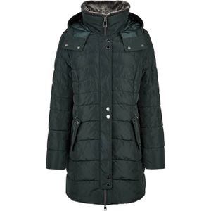 Barbara Lebek Dames jas groen (Maat: 38) - Effen