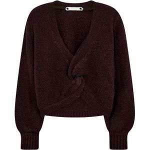Co'Couture - Pullover 32127 - Bordeaux - Cozy