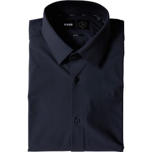 Boss Menswear Overhemd lange mouw blauw (Maat: 41) - Effen