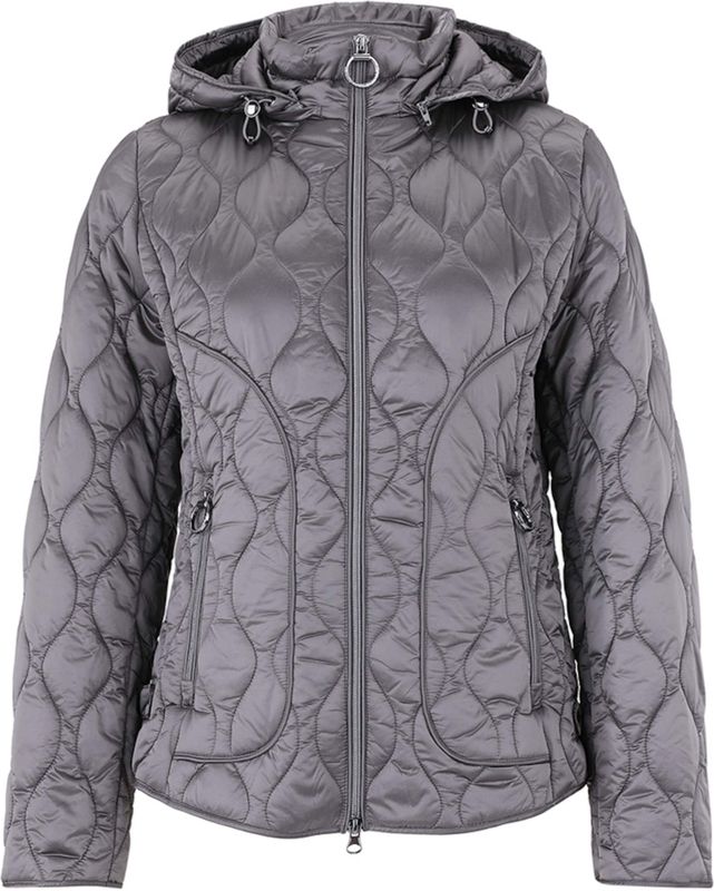 Betty Barclay - Outdoor Jas - Zwart - Dames - Leer