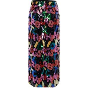 Pom Amsterdam Dames rok multicolor (Maat: 34)