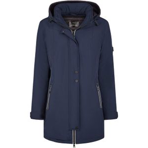Barbara Lebek - Dames Jas - Blauw - Effen