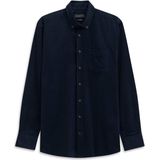 bugatti - Chemise à manches longues - Katoen - Blauw marine