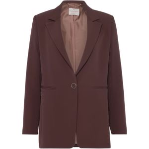 Rinascimento Blazer bordeaux (Maat: L) - Effen