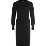 Betty Barclay Dames jurk zwart (Maat: 36) - Effen - Halslijn: Ronde hals,