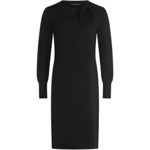 Betty Barclay Dames jurk zwart (Maat: 36) - Effen - Halslijn: Ronde hals,