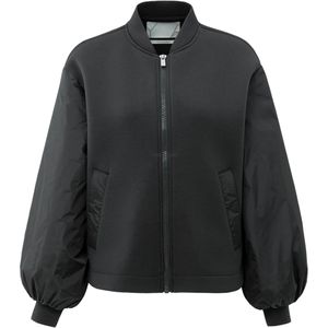 YAYA - Bomberjack Fleece - Zwart - Jacks