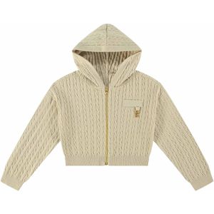 NIK & NIK Vest beige (Maat: 128) - Effen