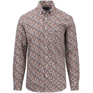 Fynch-Hatton Overhemd lange mouw multicolor (Maat: XL)