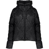 Geisha - Jas Leopard - Donsjack - Zwart - Dames