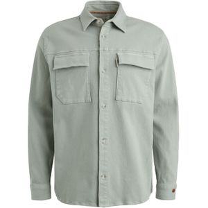 Cast Iron - Casual Shirt - Grijs - Lange Mouwen - Katoenmix