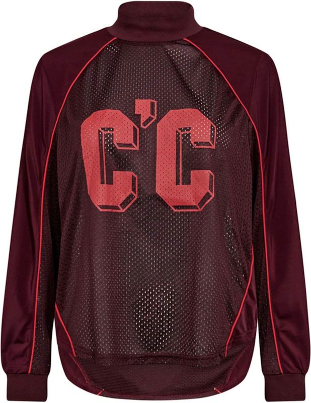 Co'couture Top lange mouw 33186 TreyCC Bordeaux