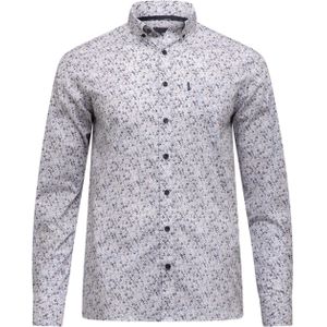 State of Art Heren overhemd lange mouw blauw (Maat: S)