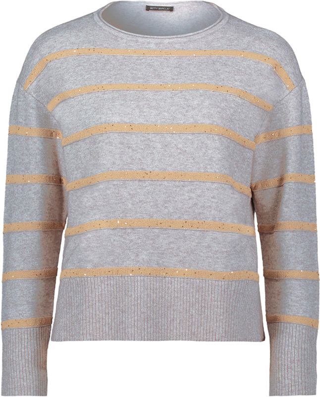 Betty Barclay - Gebreide Trui - Grijs