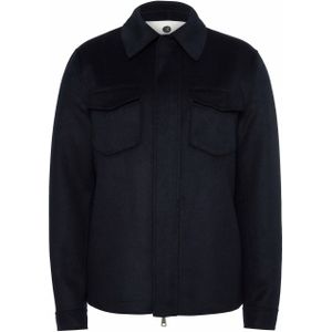 Alter Ego Overshirt blauw (Maat: L) - Effen