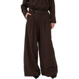 Stoffen broek met achterzakken, model 'Vitta'