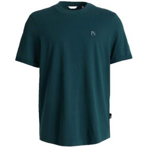 Chasin' T-shirt groen (Maat: S) - Effen - Halslijn: Ronde hals,