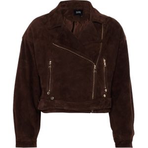 Ibana Dames jas bruin (Maat: 40) - Effen