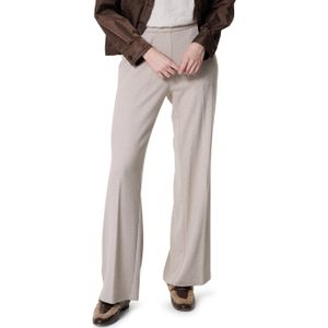 Cambio - Ava Utility Wide Broek - Beige - Dames