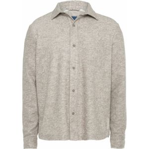 Blue Industry - Geruite Overshirt - Wolblend - Normale Fit