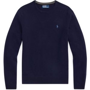 Ralph Lauren Trui blauw (Maat: XL) - EffenLogo - Halslijn: Ronde hals,