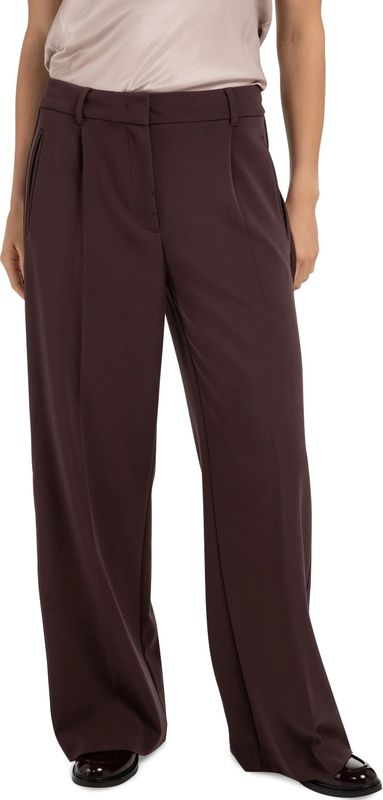 YAYA Pantalon Satin Side Tape