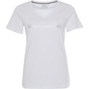 HV Society T-shirt wit (Maat: 40) - Logo - Halslijn: V-hals,