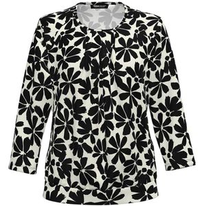 Frank Walder Dames longsleeve beige (Maat: 38) - Halslijn: Ronde hals,