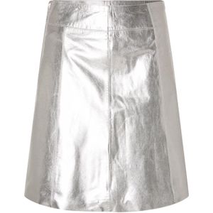 Selected Femme Rok zilver (Maat: 38) - Glitter