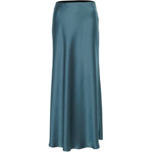 LUISA CERANO Rok blauw (Maat: 38) - Effen