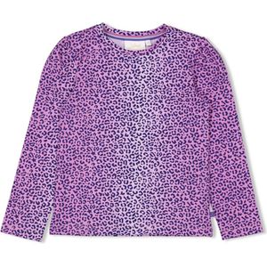 Jubel Longsleeve paars (Maat: 104) - Halslijn: Ronde hals,