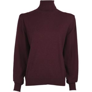 March23 Coltrui bordeaux (Maat: M) - Effen - Halslijn: Col,