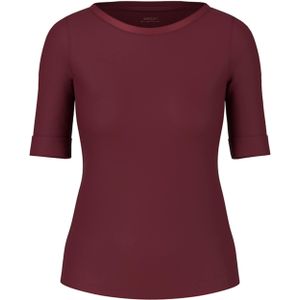Marc Cain Longsleeve rood (Maat: 42) - Halslijn: Ronde hals,