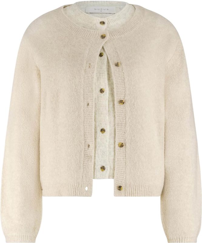 Nukus - Vest Mia - Taupe - Dames Vest