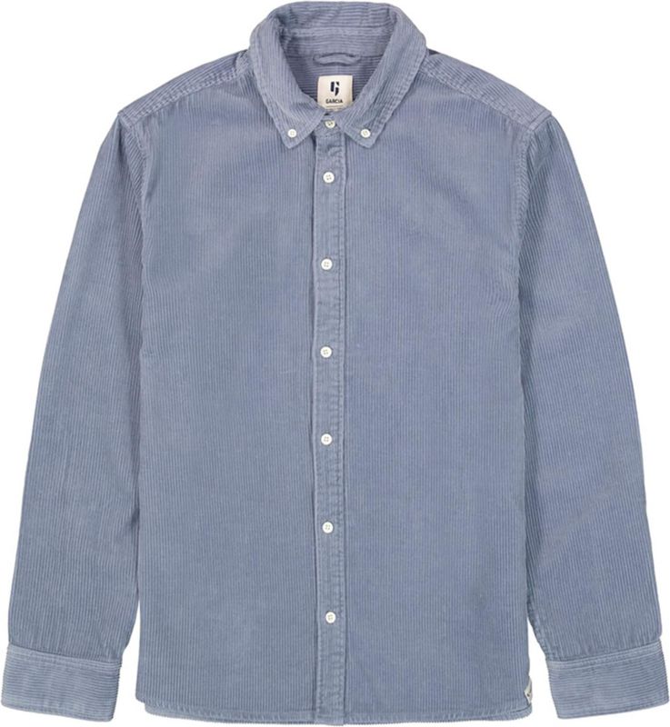 GARCIA - Overshirt - Blauw - Katoen - Regular Fit