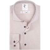 R2 - Overhemd - Beige - Knitted - Maat 467