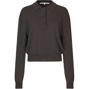 SECOND FEMALE - Vilena - Trui - Bruin - Lange Mouw